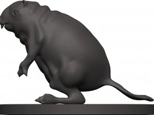 Beaver 3D Print Model