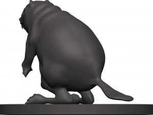 Beaver 3D Print Model