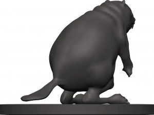 Beaver 3D Print Model