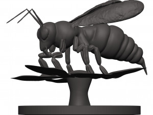 Bee Model Cetak 3D
