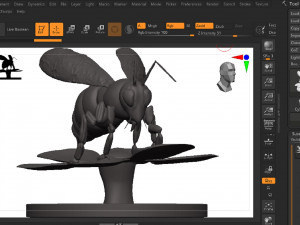 Bee Model Cetak 3D