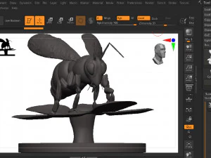 Bee 3D Print Model