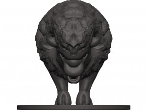 Bison 3D 프린트 모델
