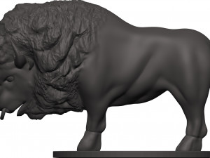 Bison 3D 프린트 모델