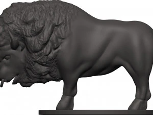 Bison 3D Print Model