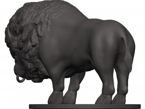 Bison 3D Print Model