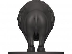 Bison 3D 프린트 모델