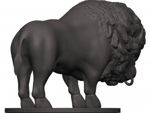 Bison 3D Print Model