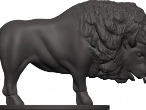Bison 3D Print Model