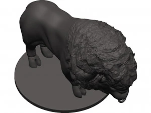 Bison 3D Print Model