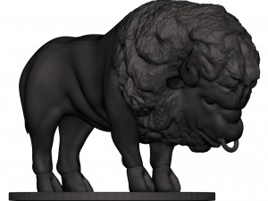 Bison 3D 프린트 모델