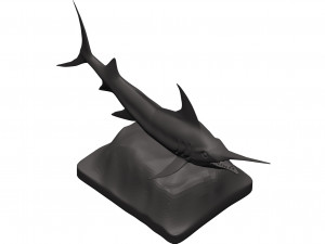 Blue marlin Modello di stampa 3D