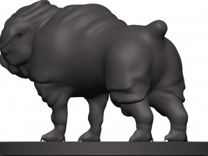 Bulldog 3D Принт Модель