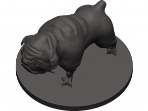 Bulldog 3D Принт Модель