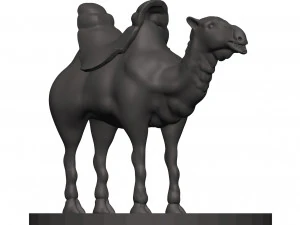 Camel 3D Print Model