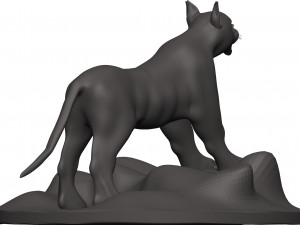 Caracal 3D Druckmodell