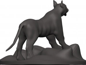 Caracal 3D Print Model