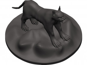 Caracal 3D Druckmodell