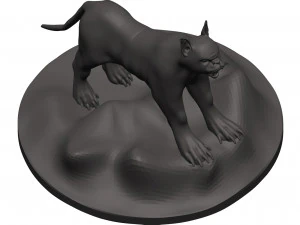 Caracal 3D Print Model