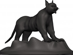 Caracal 3D Druckmodell