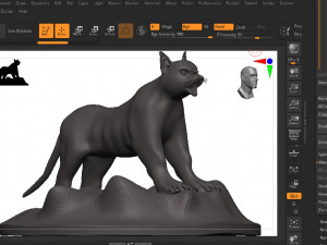 Caracal 3D Druckmodell
