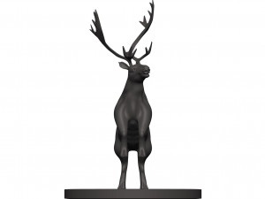 Caribou Modèles 3D en vedette
