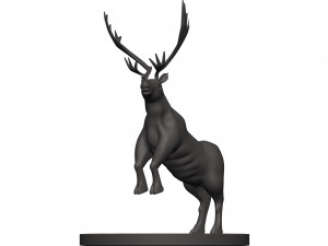 Caribou Modèles 3D en vedette