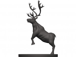 Caribou Modèles 3D en vedette