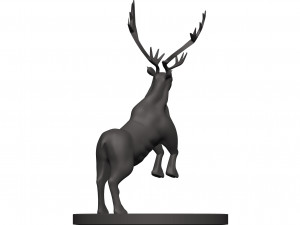 Caribou Modèles 3D en vedette