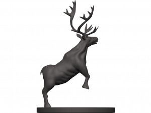 Caribou Modèles 3D en vedette