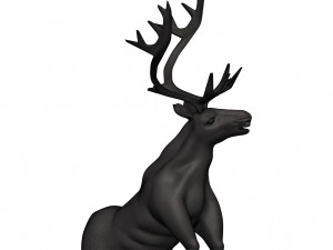 Caribou Modèles 3D en vedette