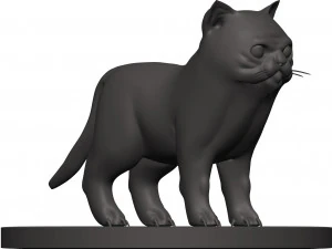 Кот 3D Принт Модель
