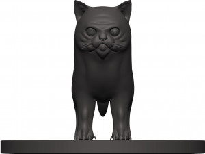 Cat 3Dプリントモデル