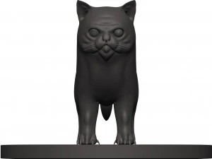 Cat 3D Print Model