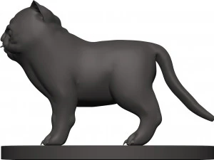 Cat 3D Print Model