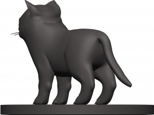 Cat 3Dプリントモデル