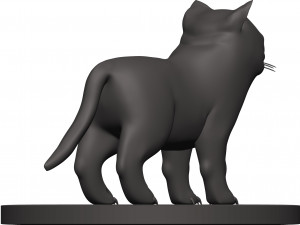 Cat 3Dプリントモデル