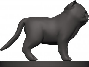 Cat 3Dプリントモデル