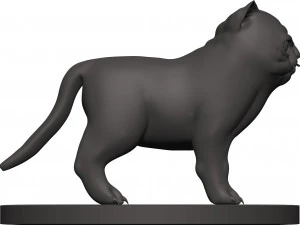 Cat 3D Print Model