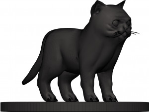 Cat 3Dプリントモデル