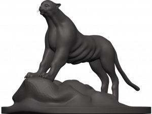 Cheetah Model Cetak 3D