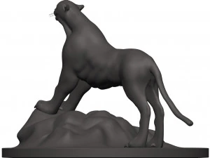 Cheetah 3D Print Model