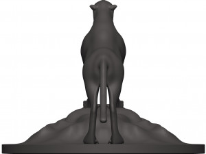 Cheetah Model Cetak 3D