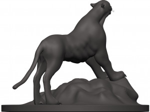 Cheetah Model Cetak 3D