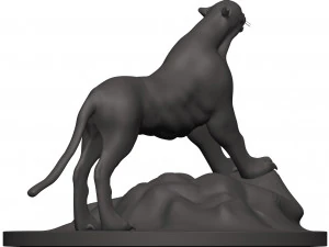 Cheetah 3D Print Model