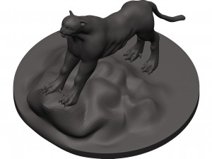 Cheetah Model Cetak 3D