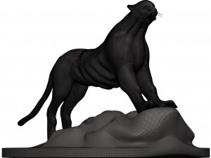 Cheetah Model Cetak 3D