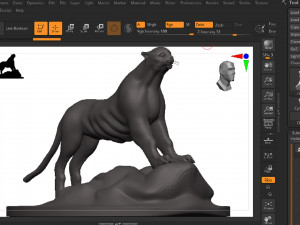 Cheetah Model Cetak 3D