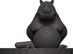 Chipmunk 3D Print Model