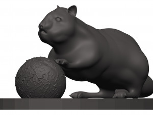 Chipmunk 3D Print Model